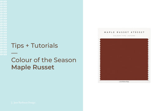 Colour of the Season Autumn - Maple Russet