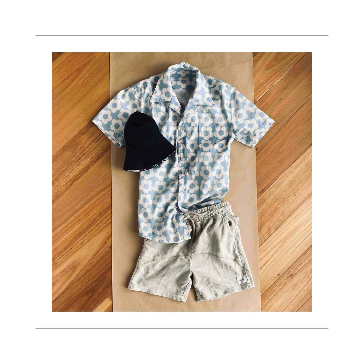 Camp Collar Shirt + Short Pattern Bundle: Youth