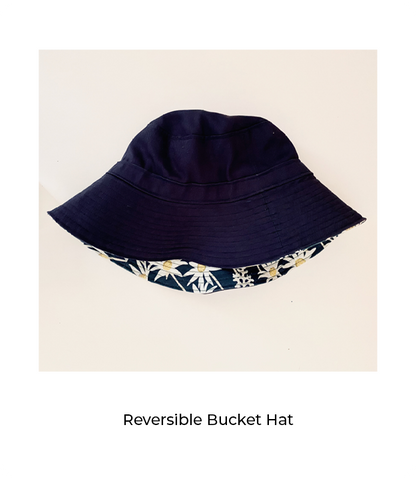 How to make Men's reversible bucket hat 7 Sizes