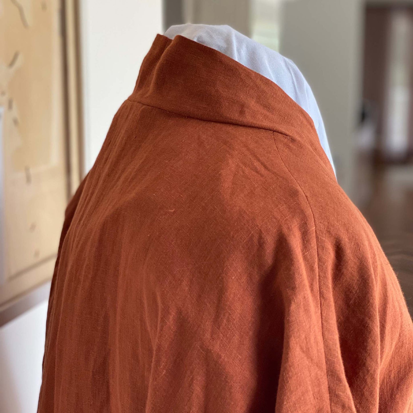 Teenager Box sleeve robe sewing pattern size: S - XL
