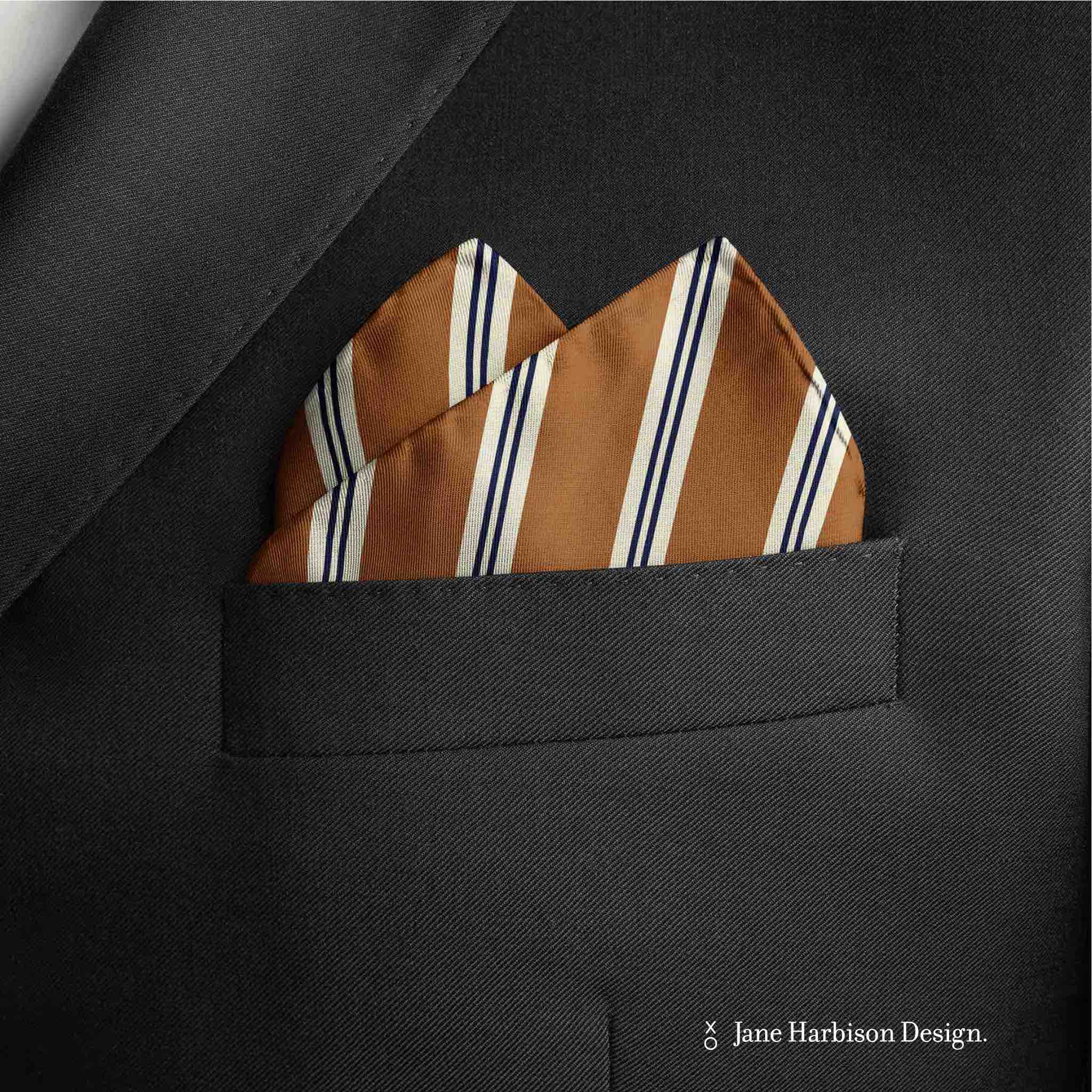 How To Fold A Two Point Pocket Square