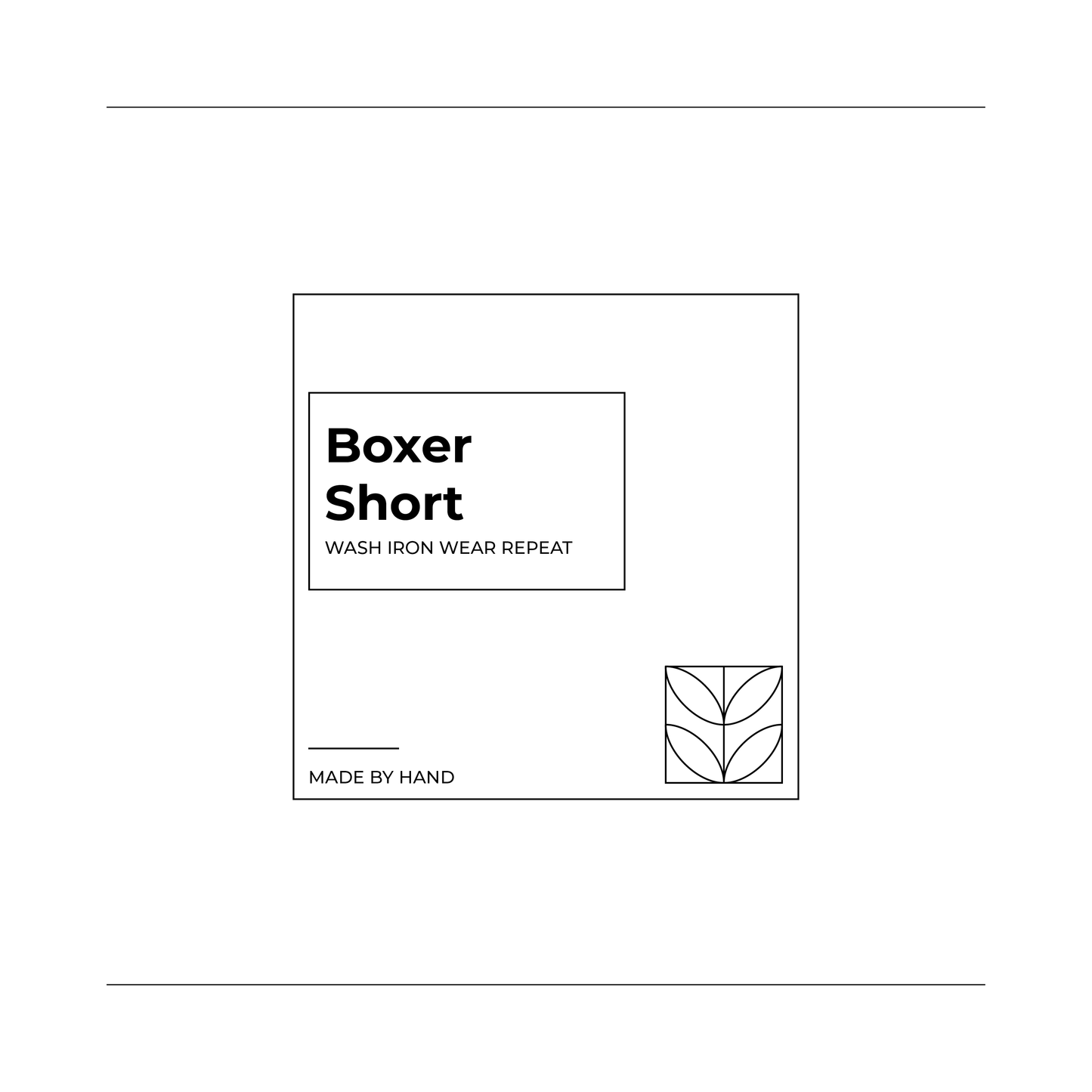 Product Wrapper - Boxer Shorts