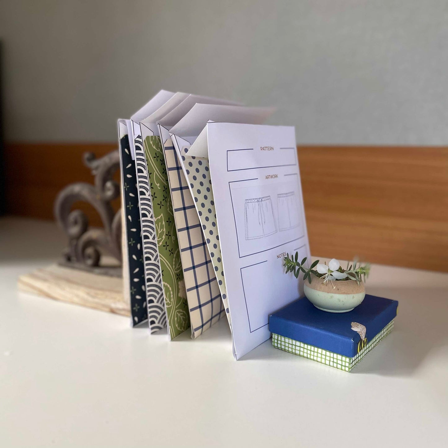 Sewing Pattern Envelopes - 6 Designs - Printable