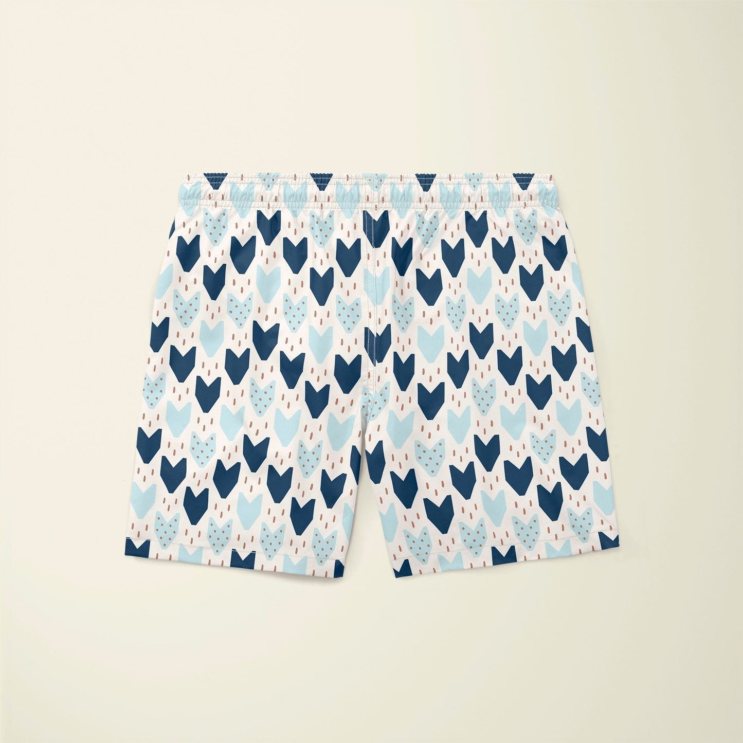 Sewing Pattern Mid Thigh Lounge Short Boys 5-10 Back