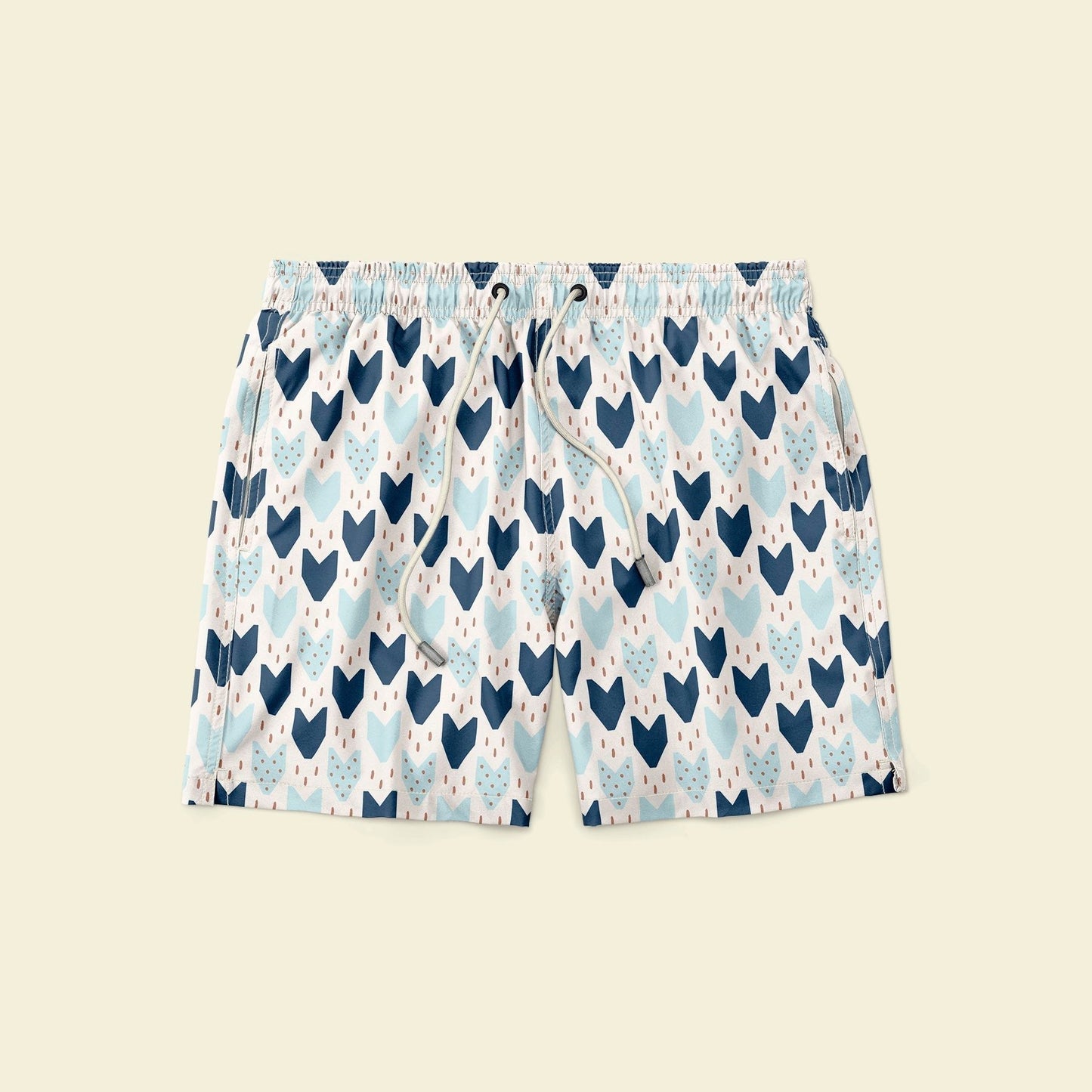 Sewing Pattern Mid Thigh Loung Short Boys 5-10 Front