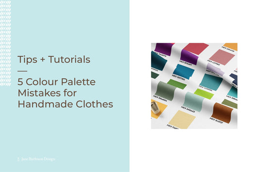 5 Colour Palette Mistakes That Make Handmade Clothes Harder to Wear