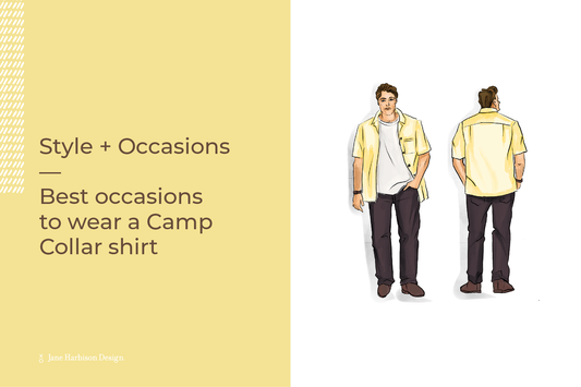 Best occasions to wear a camp collar shirt
