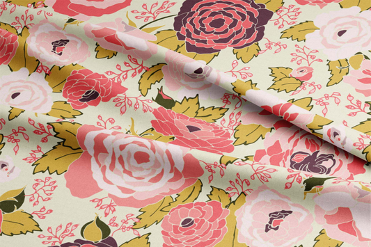 Floral Fabric Collection for Boys and Men Because They Like Flowers Too