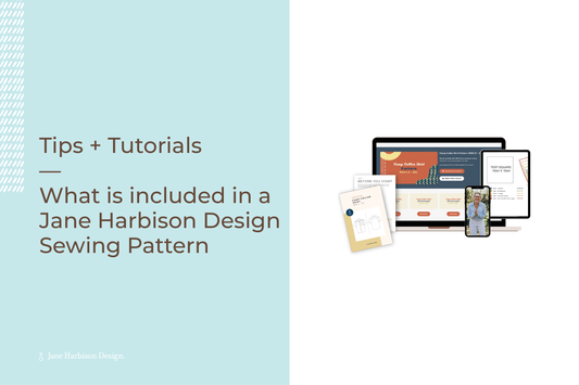 What Do You Get When You Buy a Jane Harbison Design Sewing Pattern?