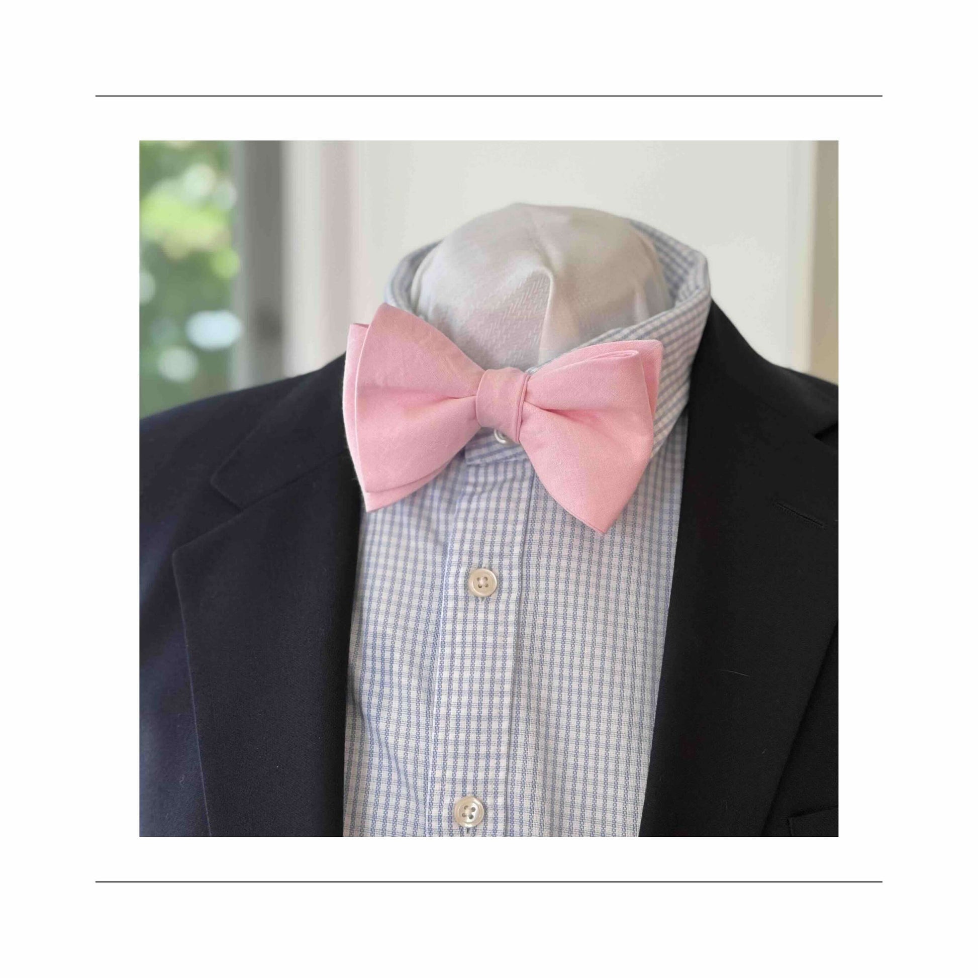 Bow tie sewing pattern for boy by Jane Harbison