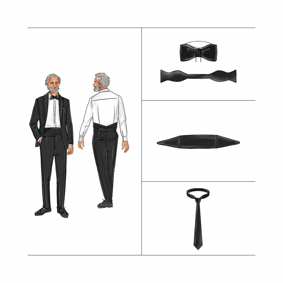 Sewing Pattern Men's Formal Bundle S - 2XL | Buy Now – Jane Harbison Design