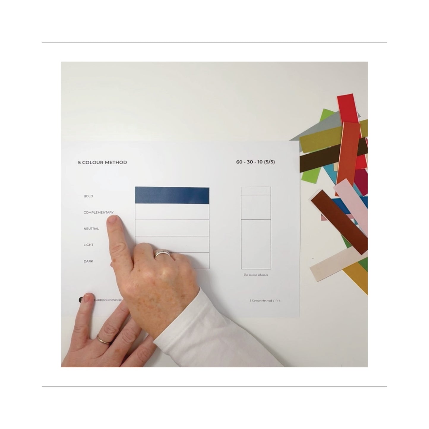 5 Colour Method - Palette Planner