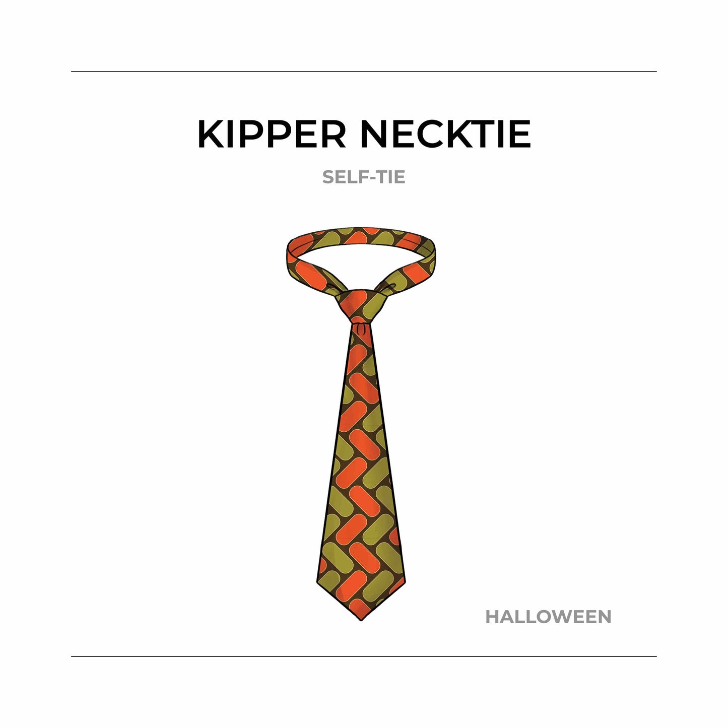 Kipper Tie Pattern + Tutorials - Youth 10-18