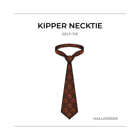 Sewing Pattern - Kipper Tie for Halloween party Size Boy 5-10