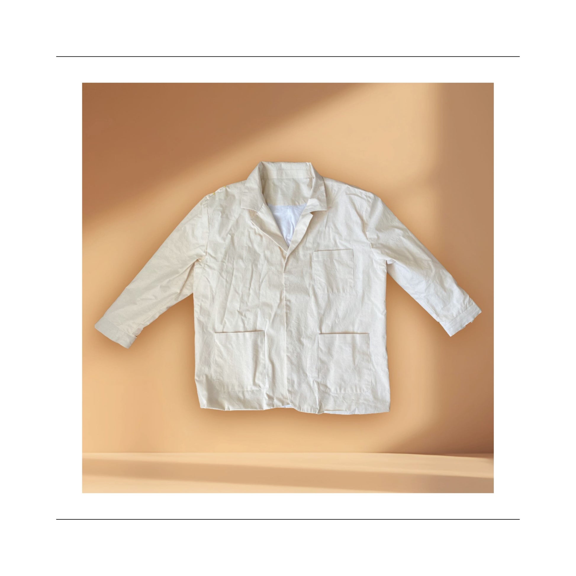 Men's chore jacket sewing pattern by Jane Harbison Design