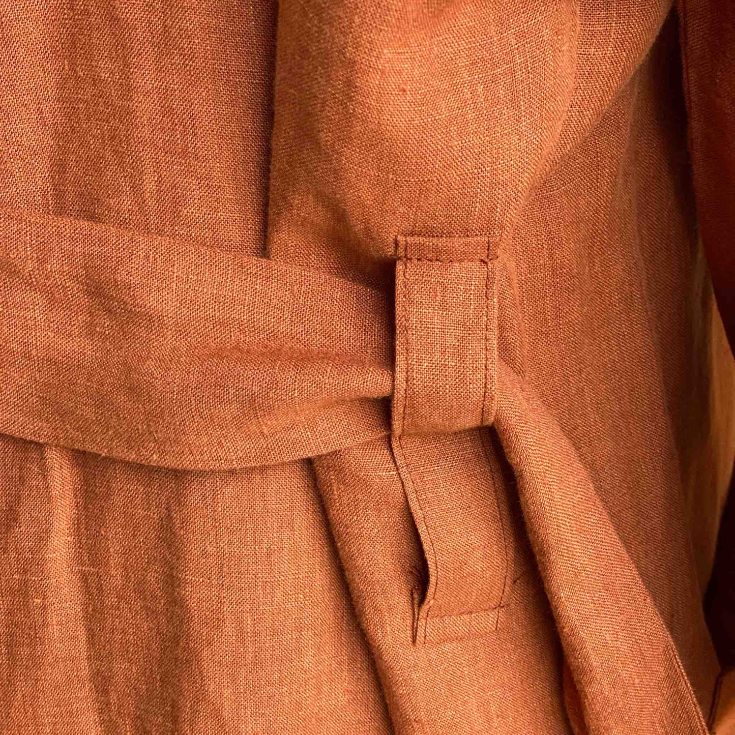 Men Plus Box Sleeve Robe with Belt PDF Sewing Pattern: Size L - 3XL