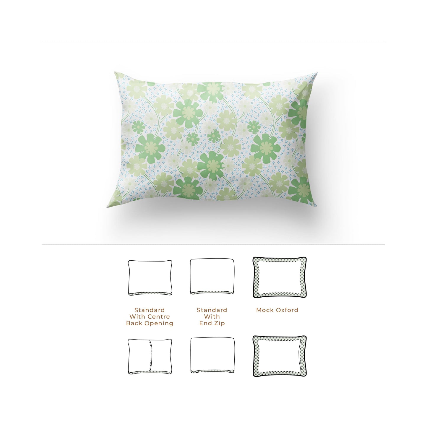 Pillowcase sewing pattern bundle 3 styles PDF