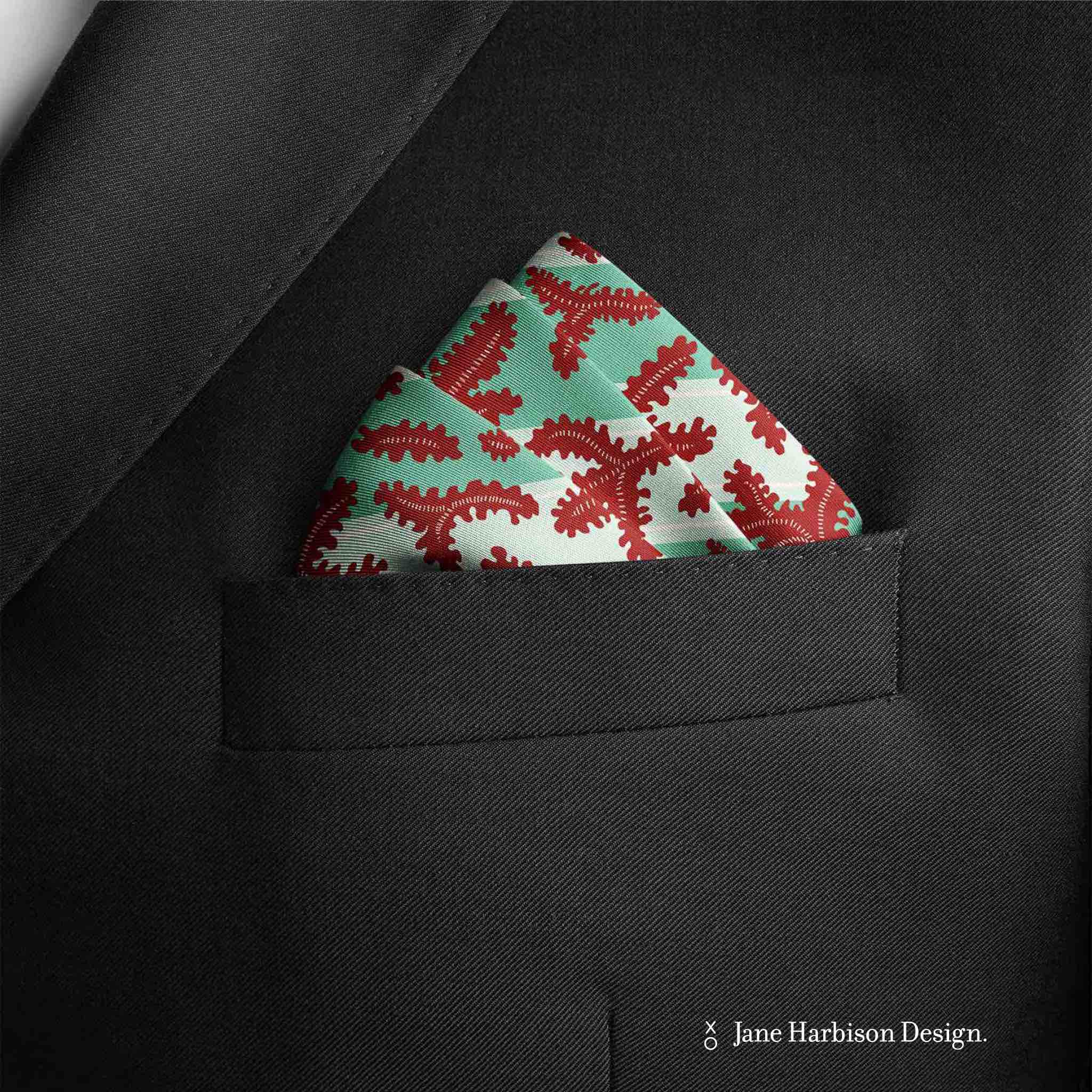 How To Fold A Stair Fold Pocket Square