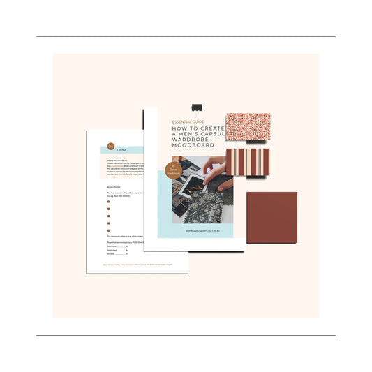 How To Create A Capsule Wardrobe Moodboard