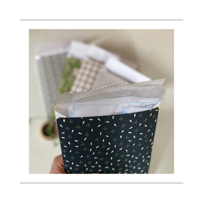 Sewing pattern envelopes printable PDF set of 6 designs by Jane Harbison Design