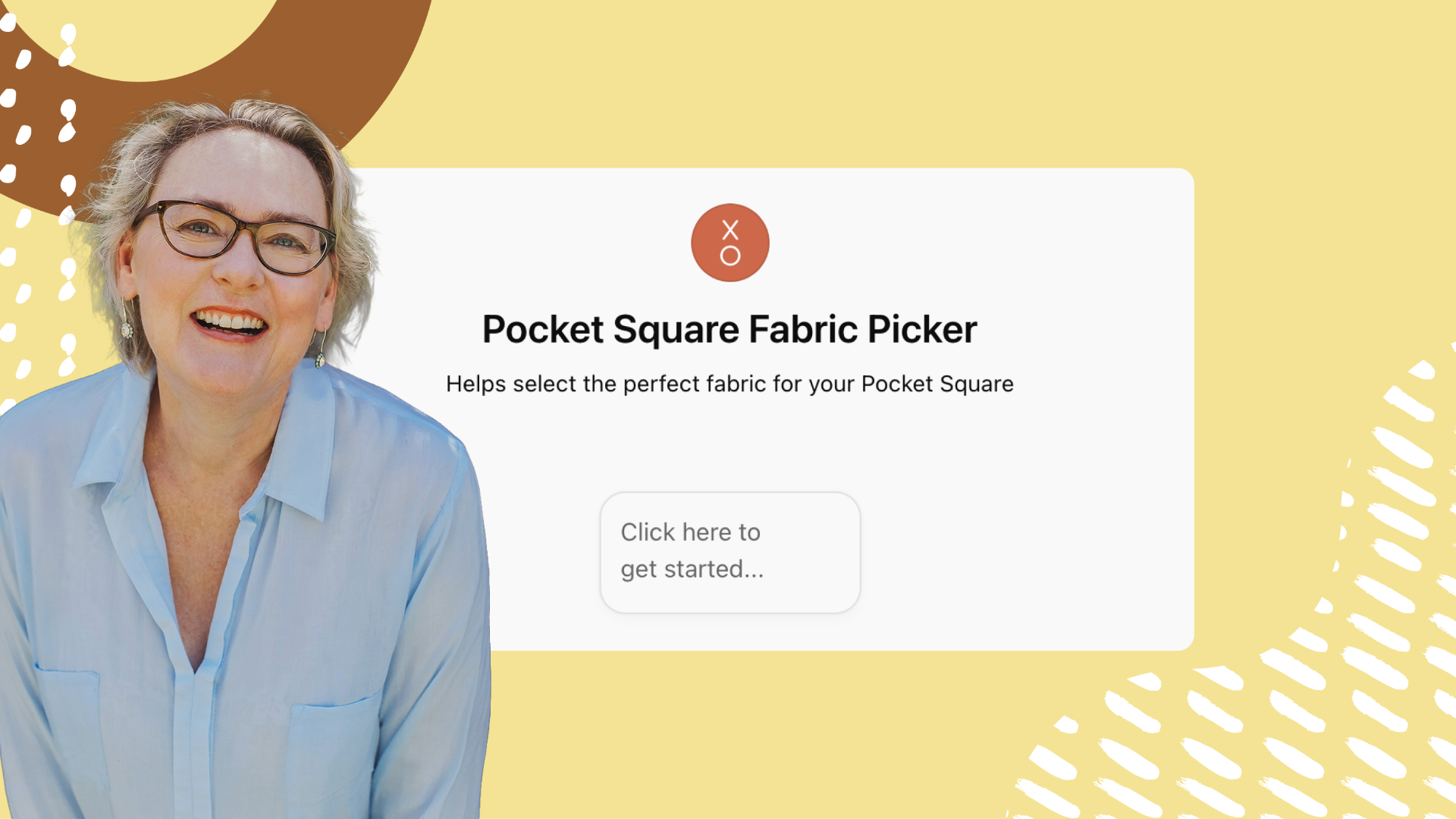 Load video: How to use the Pocket Square Fabric Picker GPT