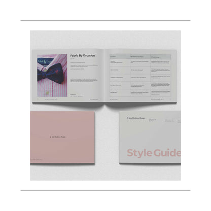Style Guide and Workbook - Bow Tie