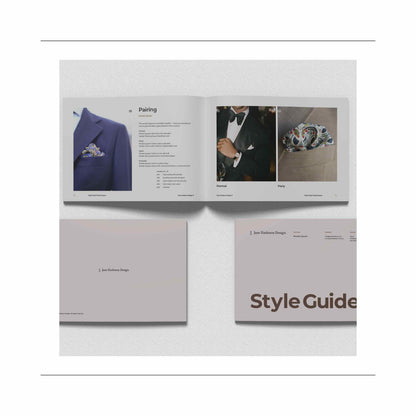 PDF Pocket Square style guide by Jane Harbison Design